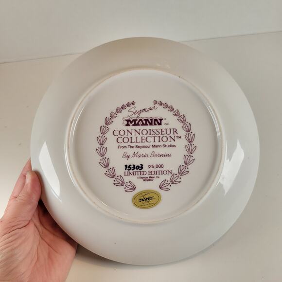 Seymour Mann Hummingbird Plate 1995 Mario Bernini Connoisseur 15303/25000 - Picture 15 of 15